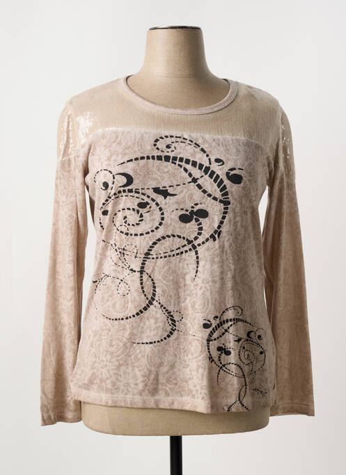 Tricou bej FRED SABATIER femeie