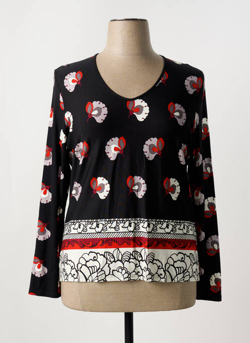 Tricou negru PAUSE CAFE femeie