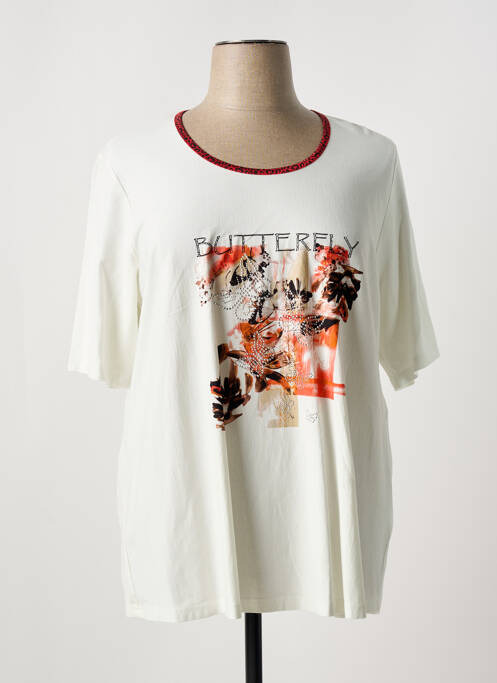 Tricou bej CHALOU femeie