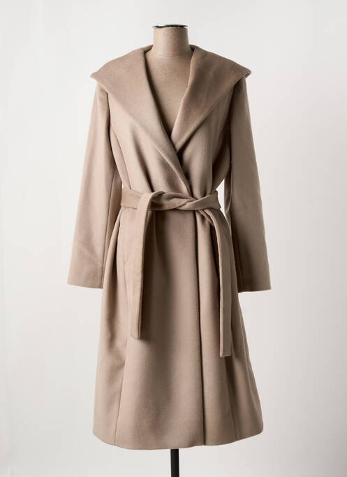 Palton lung maro ELENA MIRO femeie