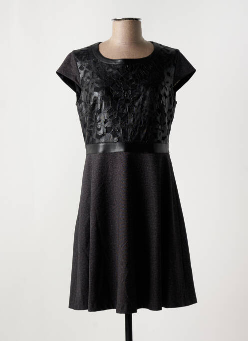 Rochie midi negru DIVAS femeie