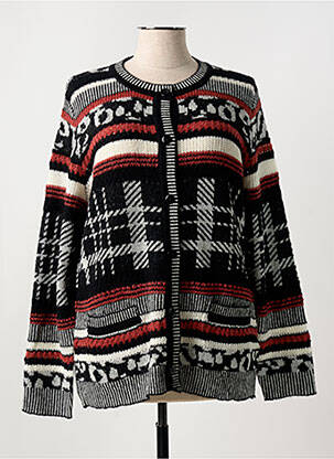 Vestă cu mâneci lungi negru FRANK WALDER femeie