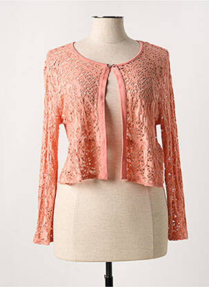 Vestă cu mâneci lungi portocaliu DIVAS femeie