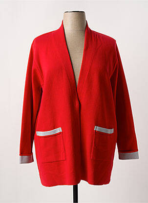 Vestă cu mâneci lungi roșu FRANK WALDER femeie