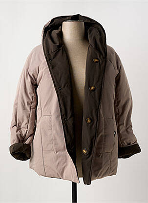 Geacă matlasată bej ELENA MIRO femeie