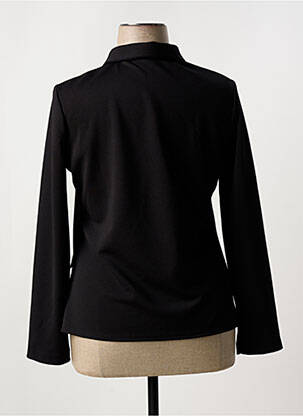 Jachete casual guler de bluză negru TINTA STYLE femeie