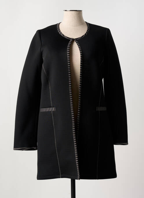 Palton lung negru MERI & ESCA femeie