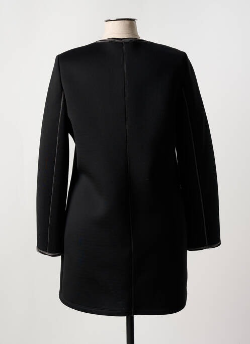 Palton lung negru MERI & ESCA femeie