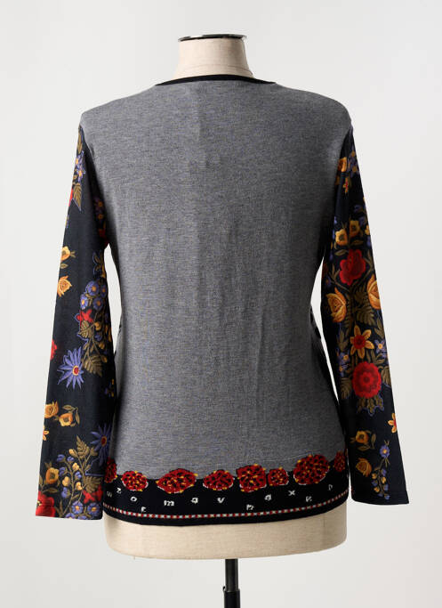 Vestă cu mâneci lungi gri OLIVIER PHILIPS femeie