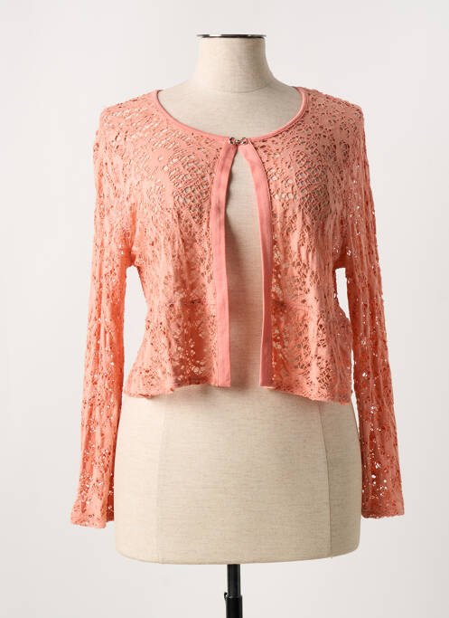 Vestă cu mâneci lungi portocaliu DIVAS femeie