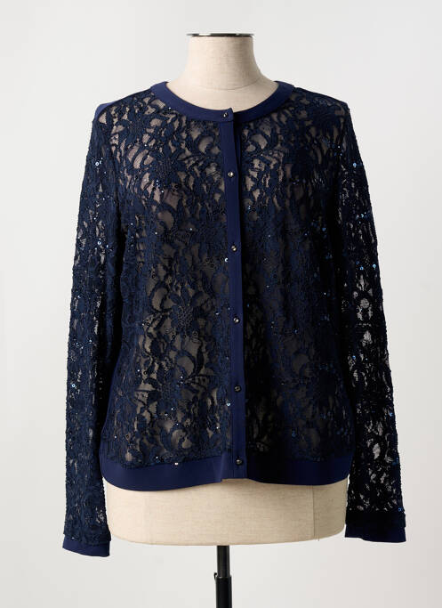 Vestă cu mâneci lungi albastru SOMMERMANN femeie