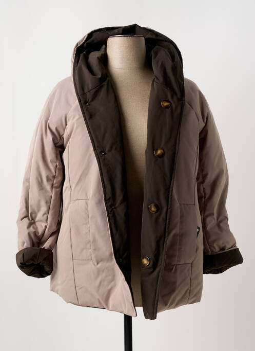 Geacă matlasată bej ELENA MIRO femeie