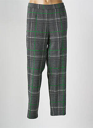 Pantalon drept elasticitate mărime normală verde FRANK WALDER femeie