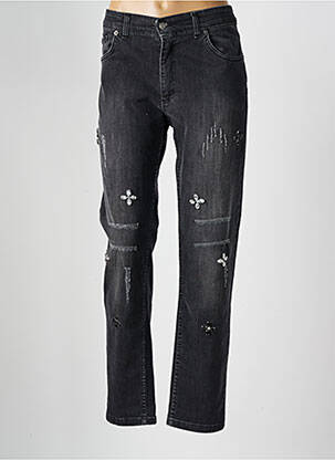 Blugi cu croială slim negru SOPHIA CURVY femeie