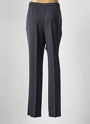 Pantalon slim talie elastică mărime normală gri GEVANA femeie