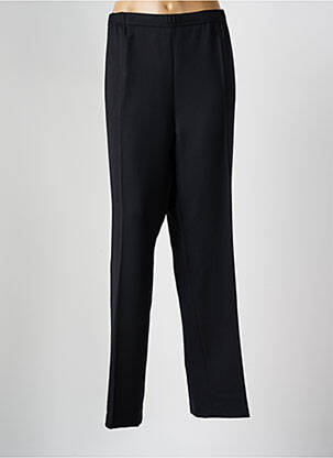 Pantalon drept țesătură crep mărime normală negru FRANCE RIVOIRE femeie
