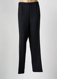 Pantalon drept țesătură crep mărime normală negru FRANCE RIVOIRE femme