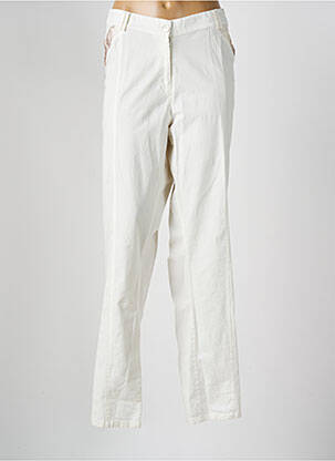 Pantalon drept bej FRED SABATIER femeie