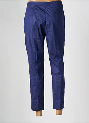 Pantalon 7/8 talie înaltă talie înaltă albastru ELENA MIRO femeie