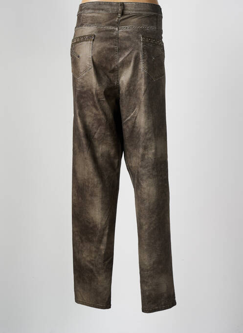 Pantalon slim verde FRED SABATIER femeie