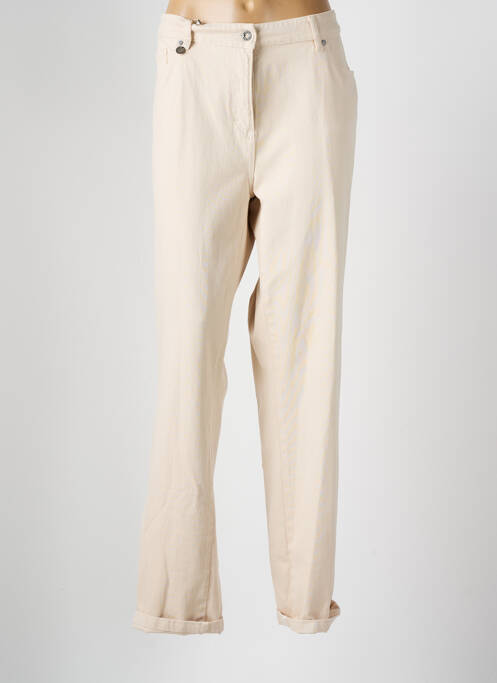 Blugi cu croială slim bej SAINT JAMES femeie