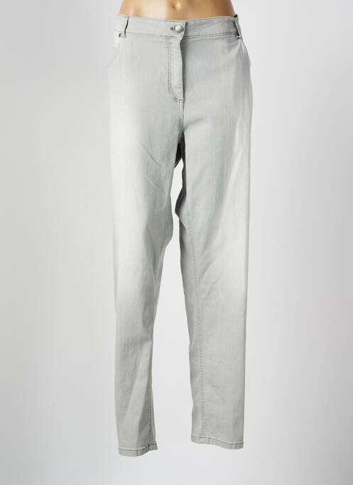 Blugi cu croială slim gri CHALOU femeie