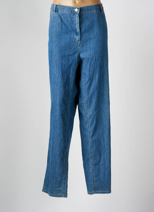 Blugi cu croială dreaptă albastru TONI femeie