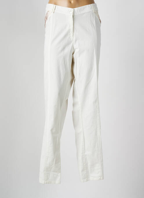 Pantalon drept bej FRED SABATIER femeie