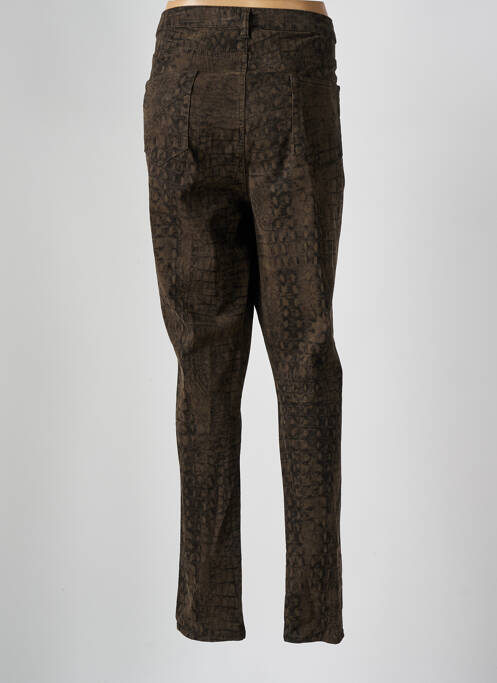 Pantalon slim maro MERI & ESCA femeie