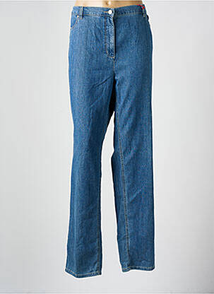 Blugi cu croială dreaptă albastru TONI femeie