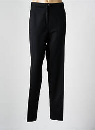 Pantalon slim talie elastică mărime normală negru CHRISTIAN MARRY femme