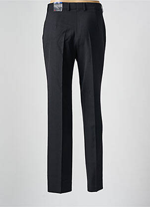 Pantalon slim țesătură poplin mărime normală negru TONI femeie