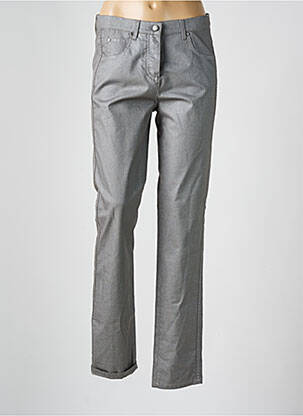 Pantalon slim elasticitate mărime normală gri FRANK WALDER femeie
