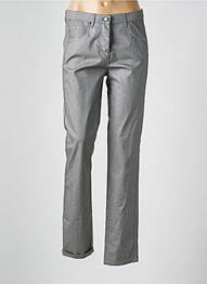 Pantalon slim elasticitate mărime normală gri FRANK WALDER femme
