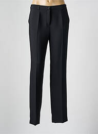 Pantalon drept țesătură crep mărime normală negru FRANK WALDER femme