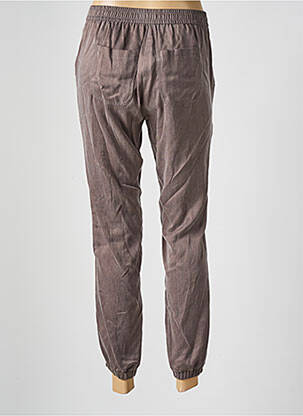 Pantalon slim talie elastică mărime normală maro TUZZI femeie