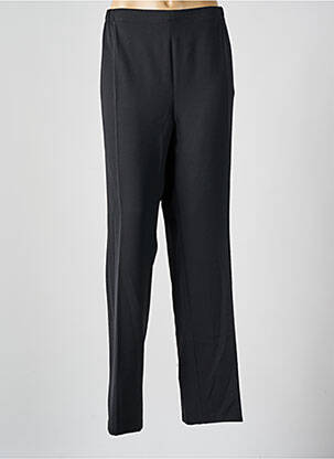 Pantalon drept țesătură crep mărime normală negru FRANCE RIVOIRE femeie