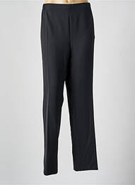 Pantalon drept țesătură crep mărime normală negru FRANCE RIVOIRE femme