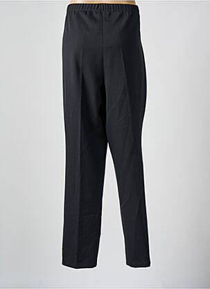 Pantalon drept țesătură crep mărime normală negru FRANCE RIVOIRE femeie