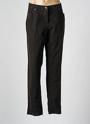 Pantalon drept elasticitate mărime normală negru KIM femeie