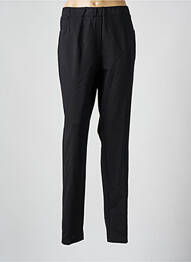 Pantalon slim talie elastică mărime normală negru FRANCE RIVOIRE femme
