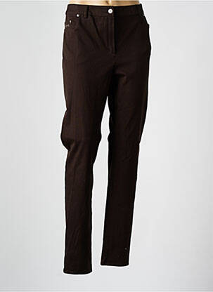 Pantalon slim maro CHRISTIAN MARRY femeie