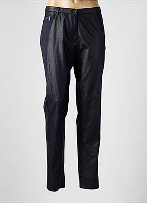 Pantalon slim talie elastică mărime normală albastru MERI & ESCA femeie