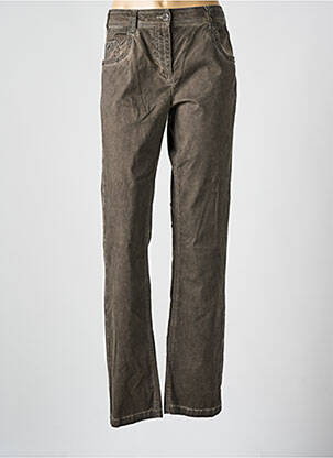 Pantalon drept maro SABATIER femeie