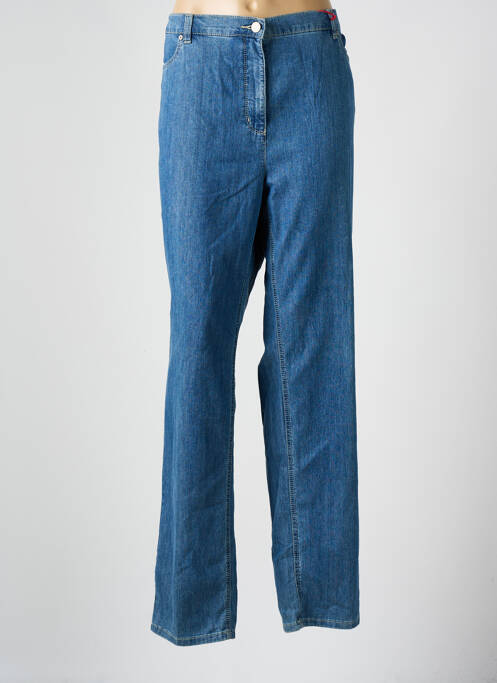 Blugi cu croială dreaptă albastru TONI femeie