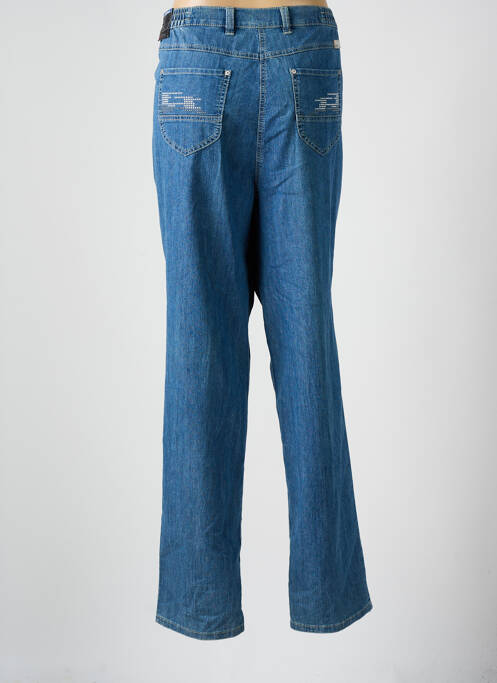 Blugi cu croială dreaptă albastru TONI femeie