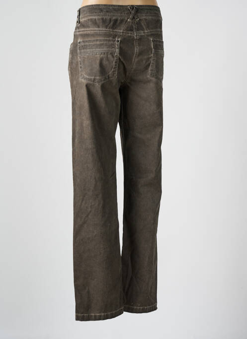 Pantalon drept maro SABATIER femeie