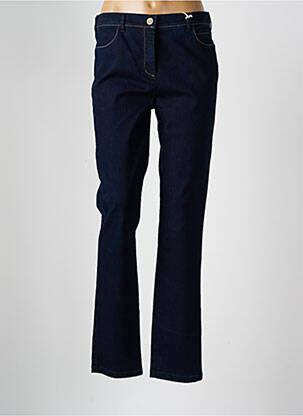 Blugi cu croială slim albastru TONI femeie