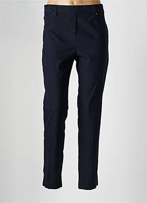 Pantalon slim talie elastică albastru ELENA MIRO femeie