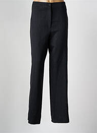 Pantalon drept închidere cu fermoar sub clapetă cu nasturi gri QUATTRO femme